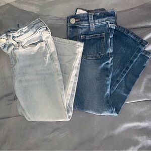 Stylish Blue Flare Denim Toddler Jeans